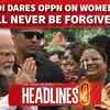 Article image for: 'Never Be Forgiven': PM Modi Dares Opposition On Women Quota Bill, <i class="tbold">priyanka gandhi</i> Questions Timing