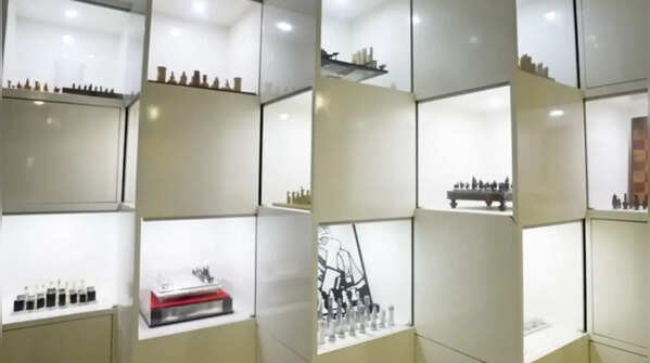 Unique collection of chess sets