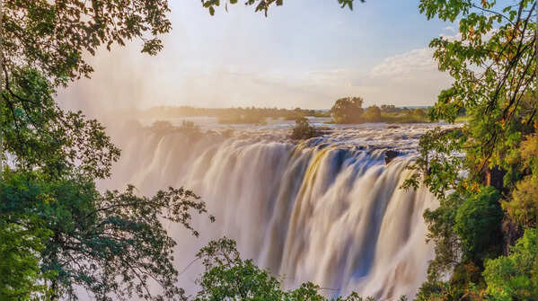 Victoria Falls in Zambia and Zimbabwe