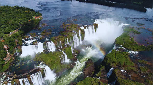 Iguazu Waterfalls in Argentina-Brazil border
