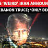Article image for: Trump’s ‘Bizarre’ Lebanon Truce Claim; ‘I’m The BIG Difference..’: Remark Riles Up Israel Ministers