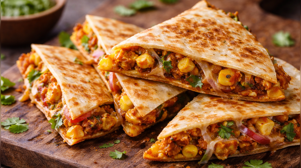 Masala quesadilla