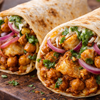 Article image for: Chole bhature burrito