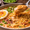 Article image for: Ramen with a spoon of <i class="tbold">peanut butter</i>