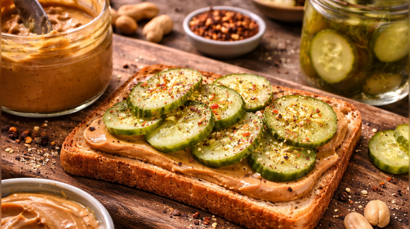 Peanut butter and pickle
