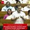 Article image for: Tense Moment Between Priyanka, Rahul Gandhi in Parliament