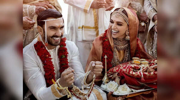 The kanjeevaram pride: Deepika Padukone and Ranveer Singh
