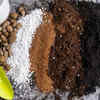 Drainage with sand and perlite