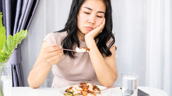 Appetite slips away, weight follows