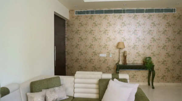 Living room with cultural touch