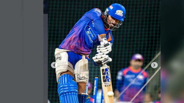 Tilak on field