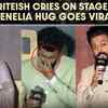Article image for: Riteish Deshmukh Breaks Down On Stage As Genelia Deshmukh Comforts Him