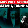 Article image for: 'Bombs Will Go Off': Trump Warns As Iran Stands Firm On No Talks, Ceasefire Hangs By Thread