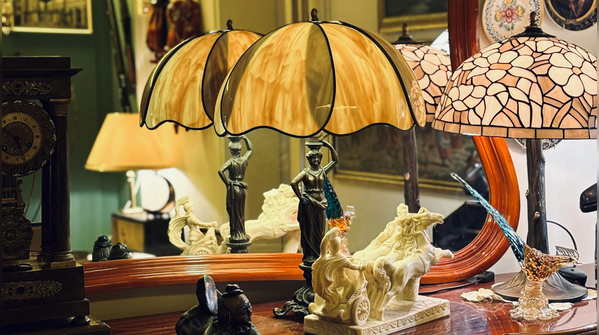 Use antique or vintage statement pieces