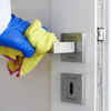 Door handles and light switches