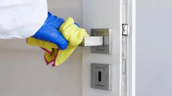 Door handles and light switches