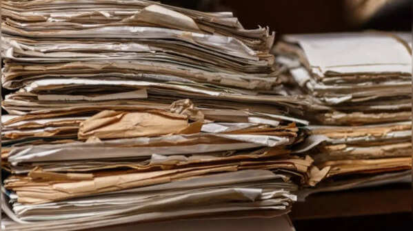 Old papers and documents