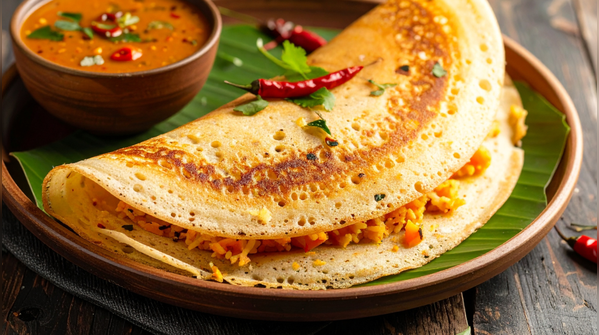 Dosa is not an Indian crepe