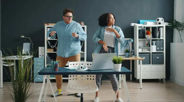Quick physical movement or stretching