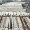 Girders near completion