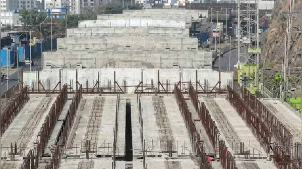 Girders near completion