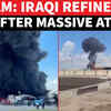 Article image for: On Cam: Kurdistan Oil Refinery On Fire Amid Explosions As Iran Tensions Rise | Erbil | Iraq