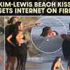 Article image for: <i class="tbold">kim kardashian</i>, Lewis Hamilton spotted kissing during Malibu getaway, romance buzz explodes online