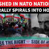 Article image for: Watch: Iran War Protest Turns Bloody, Multiple Stabbed In London Chaos
