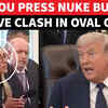 Article image for: ON CAM: Trump Asked Point-Blank About Potential Nuke Attack On Iran; Watch His Angry Response
