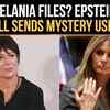 Article image for: Ghislaine Maxwell Delivers Secret Files To DOJ After Melania Trump's Bombshell Epstein Speech
