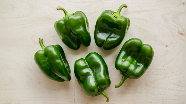 Green bell pepper: The underrated choice