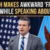 Article image for: <i class="tbold">pete hegseth</i> Delivers 'Best' Slip-Up During High-Stakes Iran War Briefing | WATCH