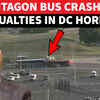 Article image for: ON CAM: Head-On Bus Collision Outside Pentagon, Dozens Of Casualties; CHILLING VIDEO OUT