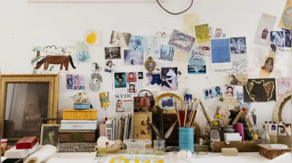 Inside the house: Colour, clutter, and creative freedom