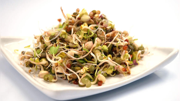 The Keratin Booster: Sprouted Moong & Kala Chana