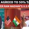Article image for: <i class="tbold">Ram</i> Madhav Says 'India Agreed To Stop Buying Russian Oil', Later Clarifies, Rahul Gandhi Reacts