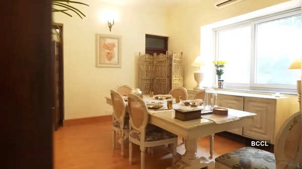 Elegant dining area with a timeless feel