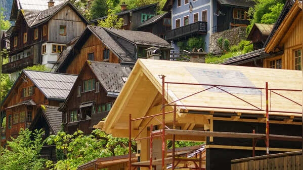 Chhatris and pavilion-like roof forms