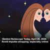 Article image for: Gemini Horoscope Today, April 26, 2026: Avoid impulse shopping, especially online