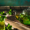 Article image for: Mint green tea cooler