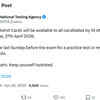 NEET UG 2026 hall tickets to be available on April 27 ahead of May 3 exam