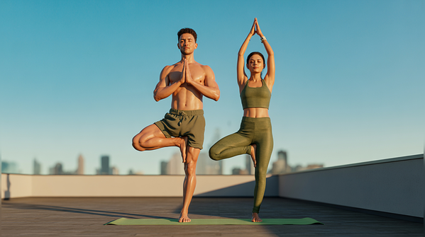 Vrikshasana (Tree Pose): balance without tension