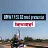Article image for: BMW <i class="tbold">f</i> 450 GS Road Presence and Design Appeal