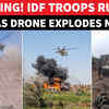 Article image for: INSANE FOOTAGE: Israeli Troops Run For Lives As Hezbollah Drone Hits Injured Rescue Mission