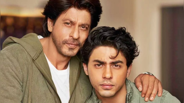 Aryan Khan and Shah Rukh Khan
