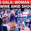 Article image for: VIRAL: Woman LOOTS Wine As Shooting Panic Rocks Trump <i class="tbold">white house</i> Press Dinner