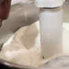 Grind the rice a day before