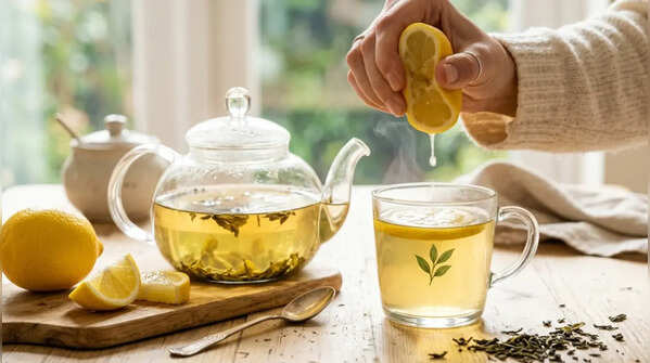 Green tea + lemon