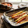 Carrots + ghee or olive oil