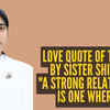 Article image for: Love quote of the day by Sister Shivani: "A strong relationship is one where..."